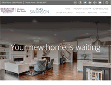 Tablet Screenshot of maryswansonrealtor.com